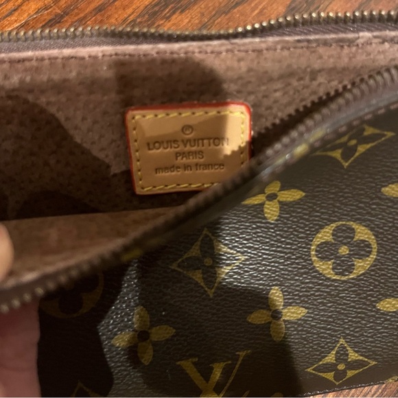 Vintage Louis Vuitton Monogram Pochette. Very good condition - Picture 6 of 8